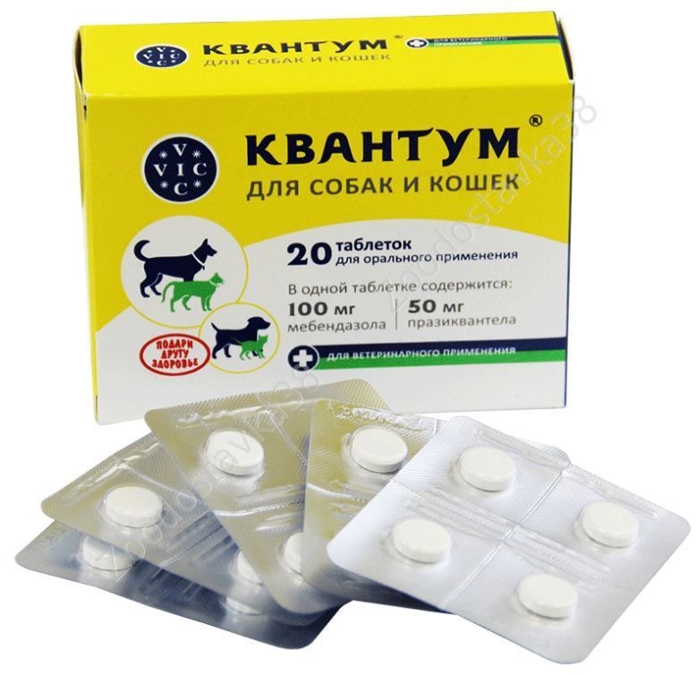 КВАНТУМ д/собак и кошек 20 таб