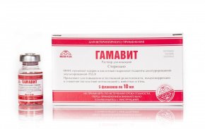 Гамавит 10 мл, упаковка 5 флаконов