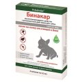 БИНАКАР капли для мелких собак 0.5мл*4пипетки