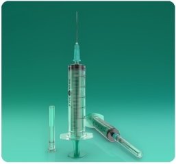 Шприц 10 мл одноразовый 3-х комп (Sitekmed) (уп/100 шт)