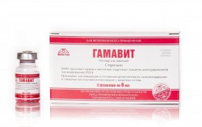 Гамавит 6 мл, упаковка 5 флаконов