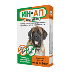 Ин-Ап комплекс для собак 30-50 кг, 5 мл