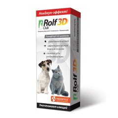 РольфКлуб 3D Шампунь от клещей и блох для кошек и собак R441