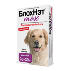 Блохнэт капли для собак от 20 до 30 кг