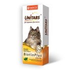 ЮНИТАБС Паста для кошек, 120 мл BiotinPlus paste U305